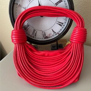 Elegant Red Women's Handbag